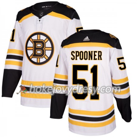 Pánské Hokejový Dres Boston Bruins Ryan Spooner 51 Bílá 2017-2018 Adidas Authentic
